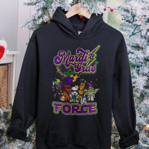 Star War Baby Yoda Mardi Gras Force T Shirt