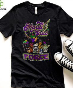 Star War Baby Yoda Mardi Gras Force T Shirt