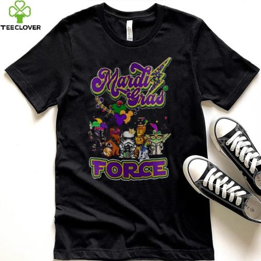 Star War Baby Yoda Mardi Gras Force T Shirt