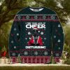 Miller Lite Santa Hat Christmas Ugly Christmas Sweater, Ugly Sweater Apparel