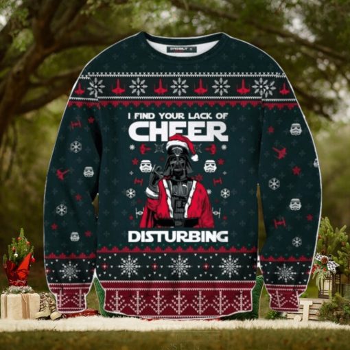 Star War Cheer Disturbing Christmas Ugly Christmas Sweater