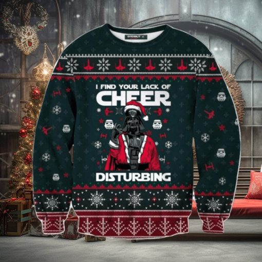 Star War Cheer Disturbing Christmas Ugly Christmas Sweater