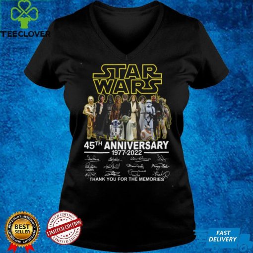 Star Wars 45 Year 1977 2022 Tshirt