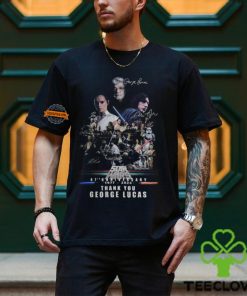 Star Wars 47th Anniversary 1977 2024 Thank You George Lucas T Shirt