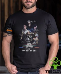 Star Wars 47th Anniversary 1977 2024 Thank You George Lucas T Shirt