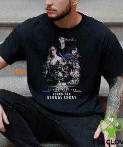 Star Wars 47th Anniversary 1977 2024 Thank You George Lucas T Shirt
