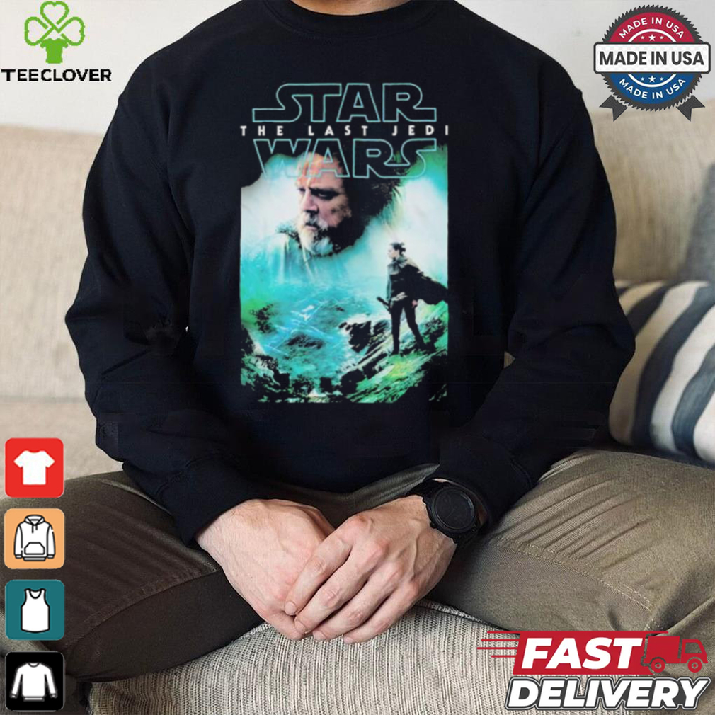 Star Wars Ahch To Composite The Last Jedi T shirt Star Wars Ahch To Composite The Last Jedi T shirt