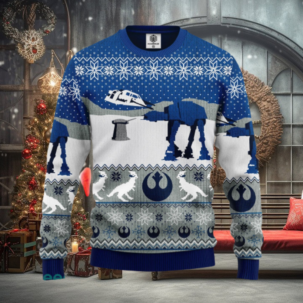 Star Wars Blue Winter Ugly Christmas Sweater Amazing Gift Men And Women Christmas Gift Star Wars Blue Winter Ugly Christmas Sweater Amazing Gift Men And Women Christmas Gift