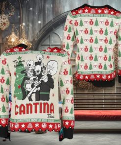 Star Wars Cantina Band Live Christmas Show At Mos Eisley Holiday Ugly Christmas Sweater