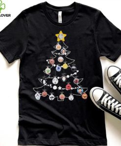 Star Wars Characters Ornaments Christmas Tree Shirt