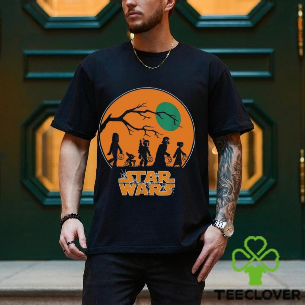 Star Wars Characters Trick Or Treat Halloween Sweatshirt, Darth Vader Boba Fett Leia Chewbacca Halloween Shirt, Disneyland Halloween Tee Star Wars Characters Trick Or Treat Halloween Sweatshirt, Darth Vader Boba Fett Leia Chewbacca Halloween Shirt, Disneyland Halloween Tee