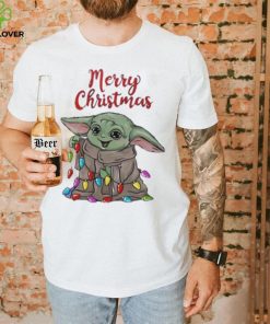 Star Wars Characters Xmas Shirt, Yoda Christmas Shirt