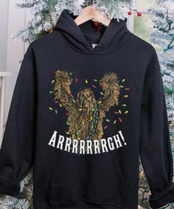 Star Wars Chewbacca Roar Christmas Lights Unisex T Shirt