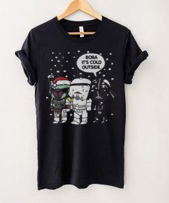 Star Wars Christmas Boba Its Cold Outside T hoodie, sweater, longsleeve, shirt v-neck, t-shirt