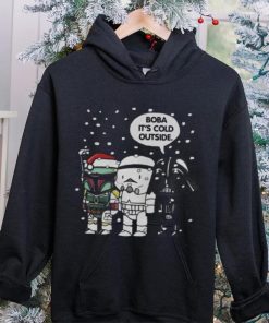 Star Wars Christmas Boba Its Cold Outside T hoodie, sweater, longsleeve, shirt v-neck, t-shirt