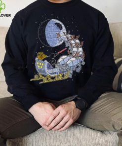 Star Wars Christmas Darth Vader Santa Sleigh Shirt For Men