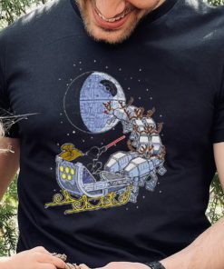 Star Wars Christmas Darth Vader Santa Sleigh Shirt For Men