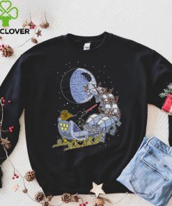 Star Wars Christmas Darth Vader Santa Sleigh Shirt For Men