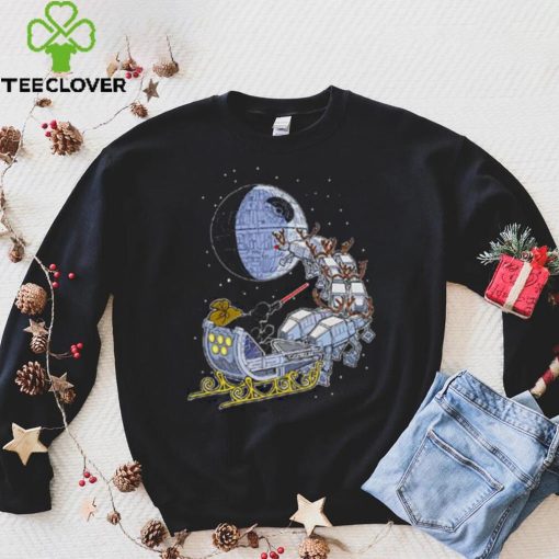 Star Wars Christmas Darth Vader Santa Sleigh Shirt For Men