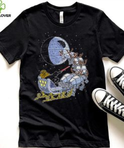 Star Wars Christmas Darth Vader Santa Sleigh Shirt For Men