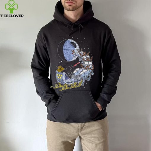 Star Wars Christmas Darth Vader Santa Sleigh Shirt For Men