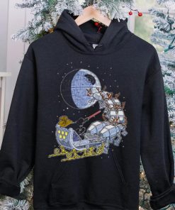 Star Wars Christmas Darth Vader Santa Sleigh Shirt For Men