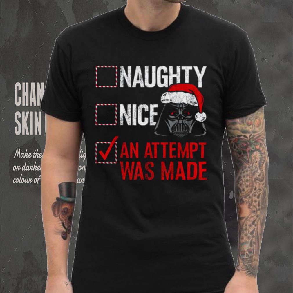 Darth vader clearance christmas t shirt