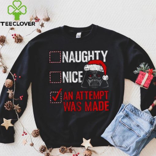 Star Wars Christmas Darth Vader T shirt, Darth Vader Christmas T Shirt