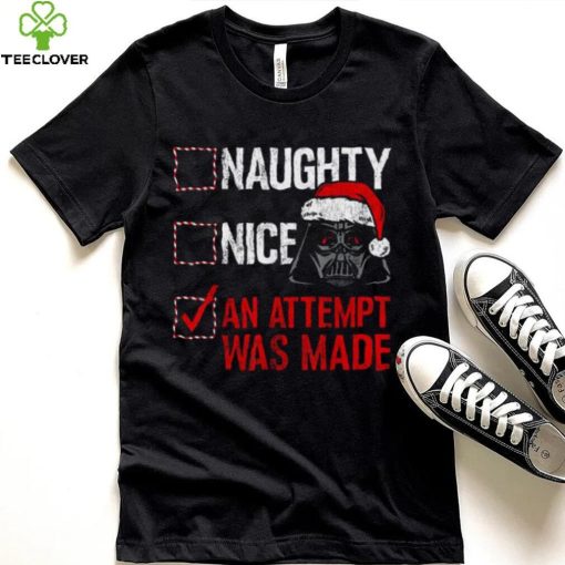 Star Wars Christmas Darth Vader T shirt, Darth Vader Christmas T Shirt