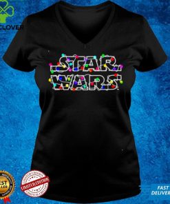 Star Wars Christmas Lights logo shirt