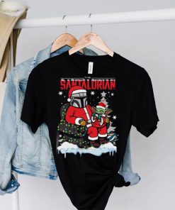 Star Wars Christmas Shirt The Santalorian And Baby Yoda