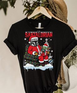 Star Wars Christmas Shirt The Santalorian And Baby Yoda