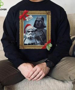 Star Wars Christmas Vader Trooper Family Photo T shirt, Darth Vader Christmas T Shirt