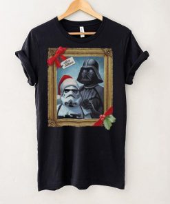 Star Wars Christmas Vader Trooper Family Photo T shirt, Darth Vader Christmas T Shirt
