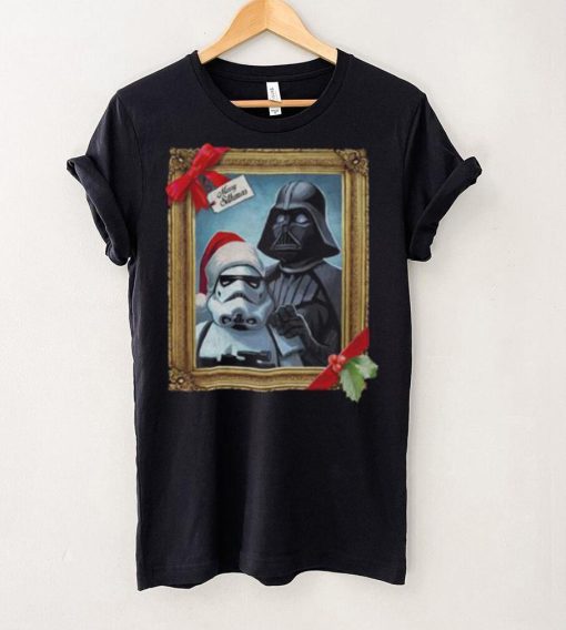 Star Wars Christmas Vader Trooper Family Photo T shirt, Darth Vader Christmas T Shirt