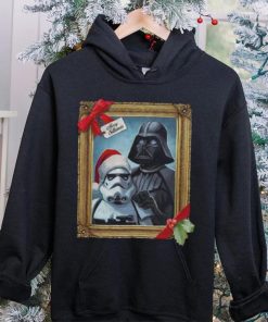Star Wars Christmas Vader Trooper Family Photo T shirt, Darth Vader Christmas T Shirt