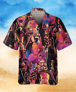 Star Wars Colorful Tropical Dark Side Disney Hawaiian Shirt And Short For Men And Women Gift