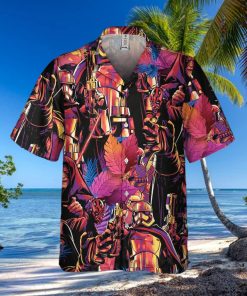 Star Wars Colorful Tropical Dark Side Disney Hawaiian Shirt And Short For Men And Women Gift