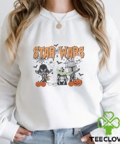 Star Wars Custom Mickey Halloween Shirt, Scary Ghost Skeleton Batman Halloween Shirt