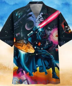 Star Wars Dark Vader Super Power Light Hawaiian Shirt