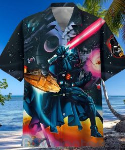 Star Wars Dark Vader Super Power Light Hawaiian Shirt