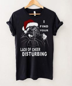 Star Wars Darth Vader Christmas Lack Of Cheer Disturbing T shirt
