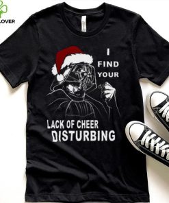 Star Wars Darth Vader Christmas Lack Of Cheer Disturbing T shirt