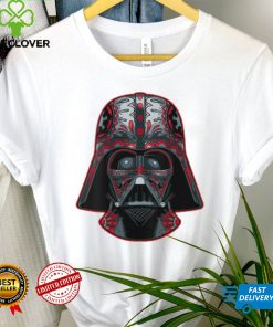 Star Wars Darth Vader Floral Helmet Portrait Shirt tee