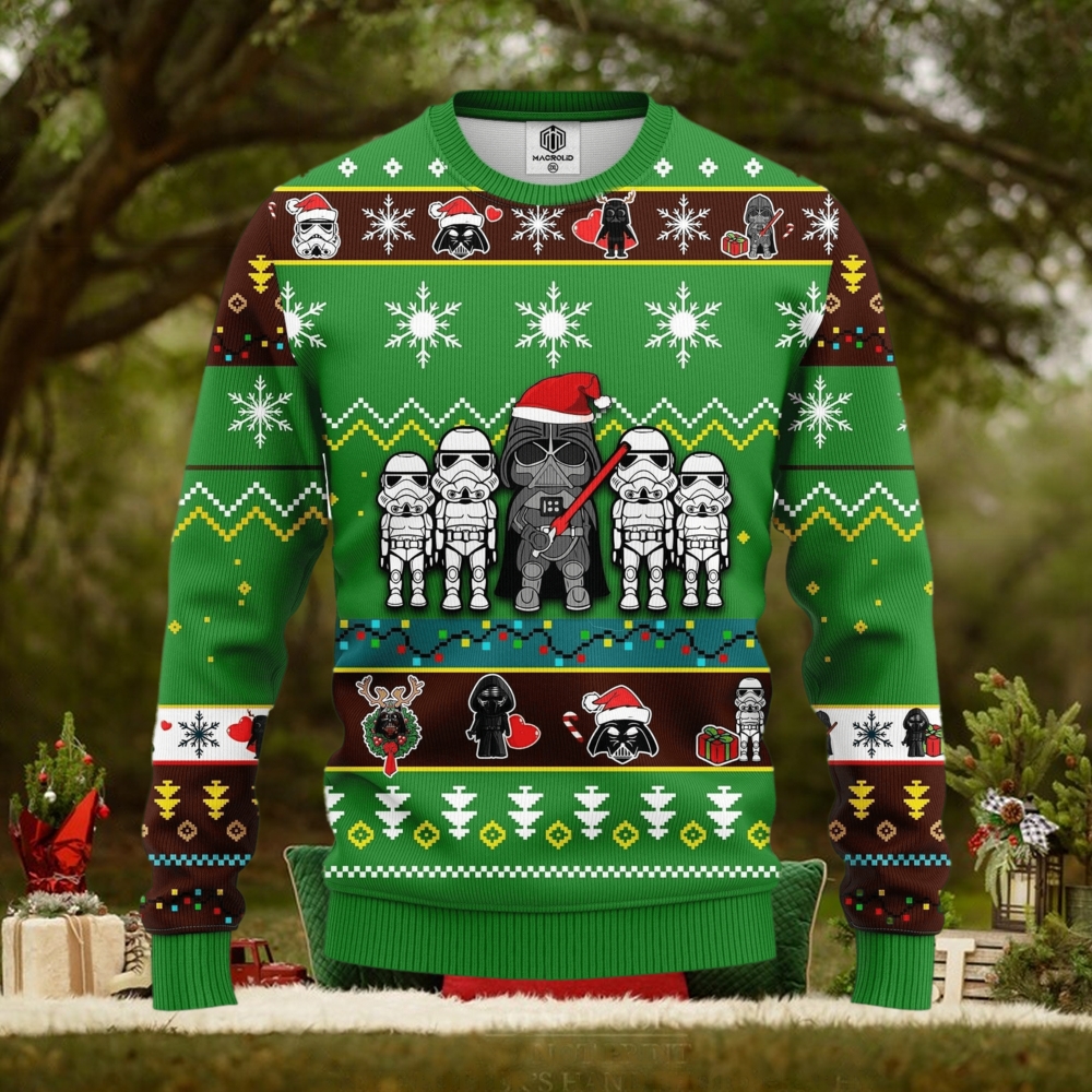 Star Wars Darth Vader Green Funny Ideas Ugly Christmas Sweater Gift Thanksgiving Star Wars Darth Vader Green Funny Ideas Ugly Christmas Sweater Gift Thanksgiving