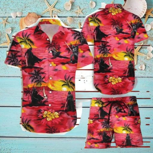 Star Wars Darth Vader Sunset Hawaiian Shirt, Short Unique Gift