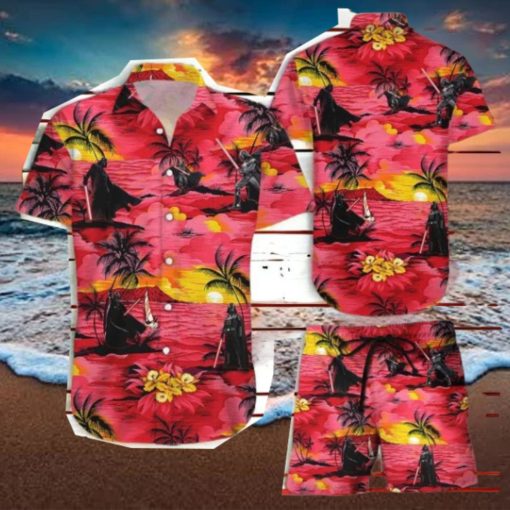 Star Wars Darth Vader Sunset Hawaiian Shirt, Short Unique Gift