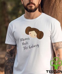 Star Wars Day 2024 Kawaii Princess Leia Moms Rule The Galaxy Unisex T Shirt