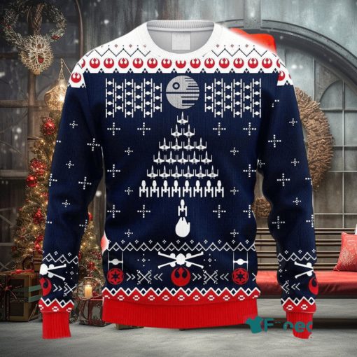 Star Wars Fight Ship Amazing Ugly Christmas 3D Sweaters Gift For Men And Women
