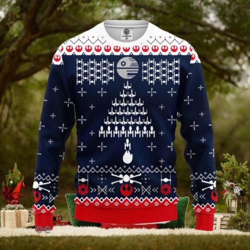 Star Wars Fight Ship Ugly Christmas Sweater Amazing Gift Men And Women Christmas Gift